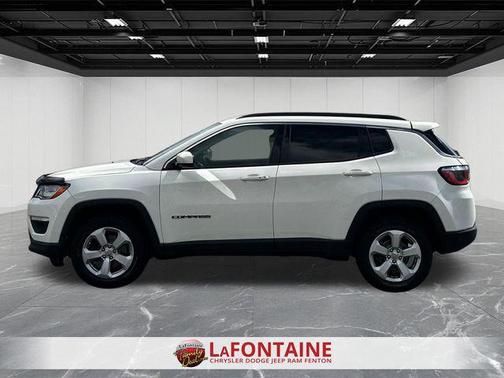 White Clearcoat 2020 Jeep Compass Latitude