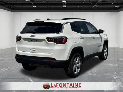 White Clearcoat 2020 Jeep Compass Latitude