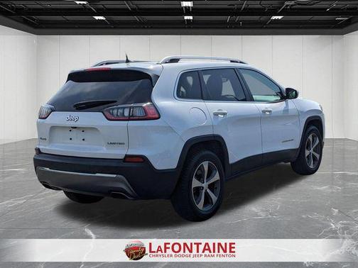 Bright White Clearcoat 2019 Jeep Cherokee Limited