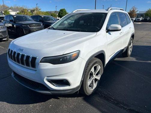 Bright White Clearcoat 2019 Jeep Cherokee Limited
