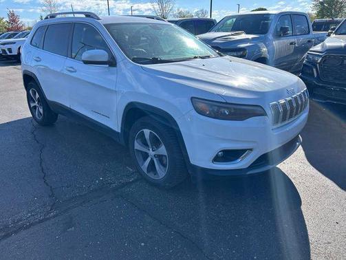 Bright White Clearcoat 2019 Jeep Cherokee Limited