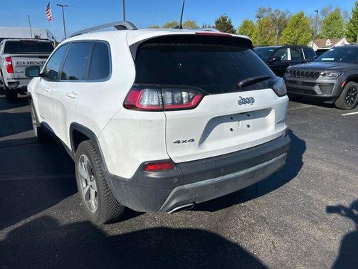 Bright White Clearcoat 2019 Jeep Cherokee Limited
