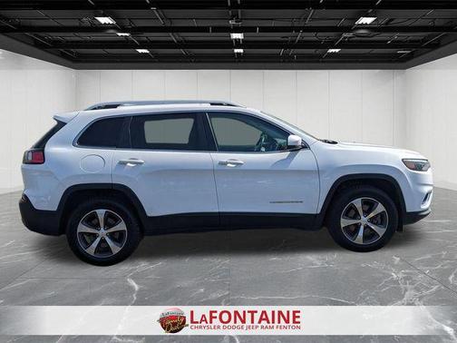 Bright White Clearcoat 2019 Jeep Cherokee Limited