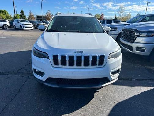 Bright White Clearcoat 2019 Jeep Cherokee Limited