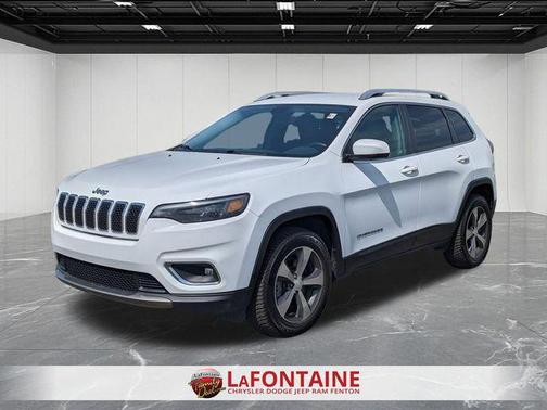 Bright White Clearcoat 2019 Jeep Cherokee Limited