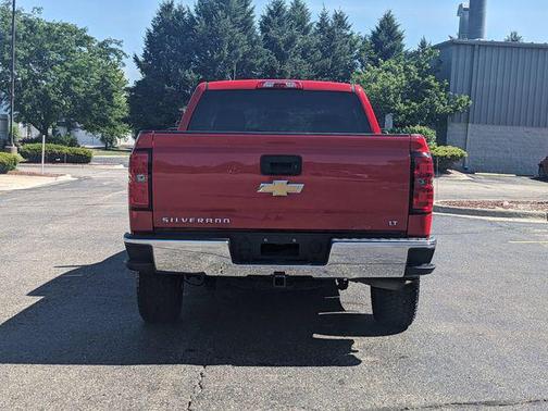 Red 2018 Chevrolet Silverado 1500 1LT