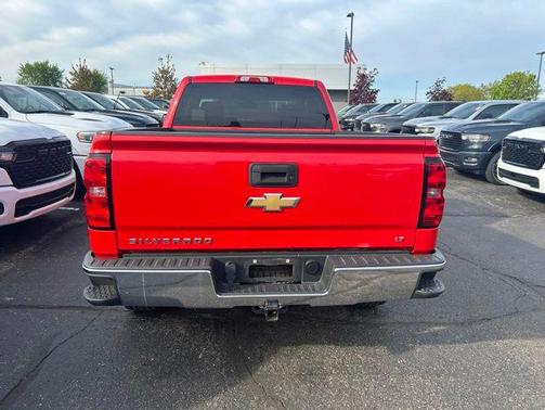 Red 2018 Chevrolet Silverado 1500 1LT