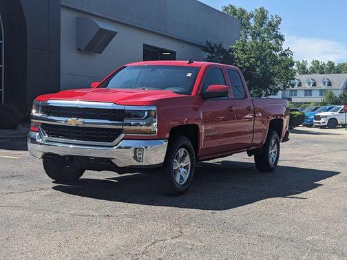 Red 2018 Chevrolet Silverado 1500 1LT