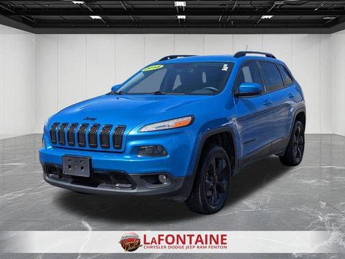 Hydro Blue Pearlcoat 2018 Jeep Cherokee Limited