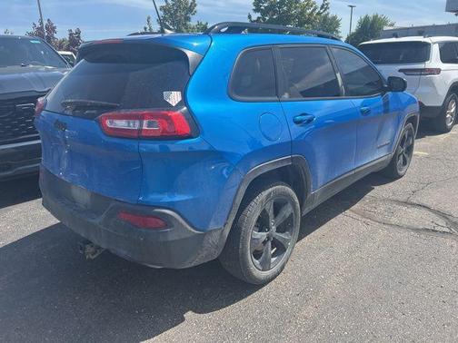 Hydro Blue Pearlcoat 2018 Jeep Cherokee Limited