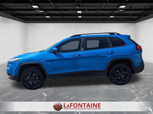 Hydro Blue Pearlcoat 2018 Jeep Cherokee Limited