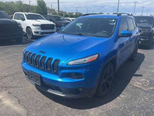 Hydro Blue Pearlcoat 2018 Jeep Cherokee Limited
