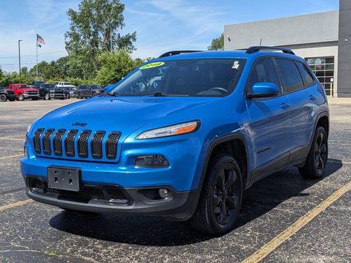 Hydro Blue Pearlcoat 2018 Jeep Cherokee Limited