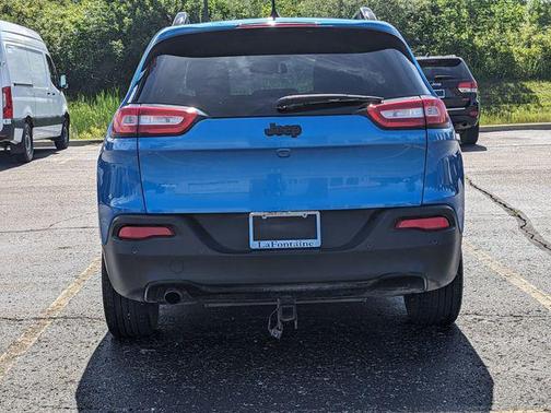 Hydro Blue Pearlcoat 2018 Jeep Cherokee Limited