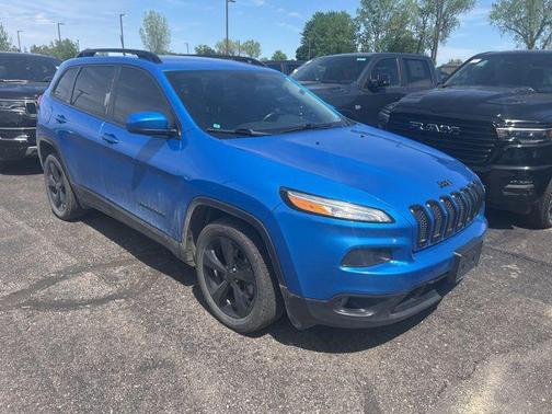 Hydro Blue Pearlcoat 2018 Jeep Cherokee Limited