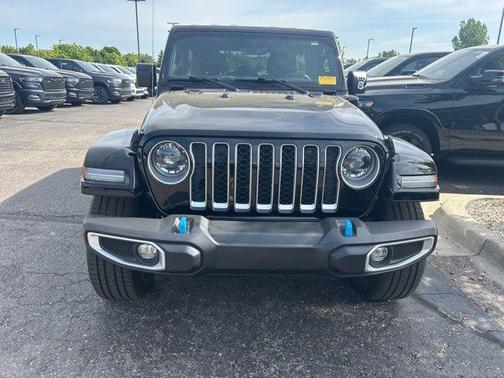 Black Clearcoat 2023 Jeep Wrangler 4xe Sahara