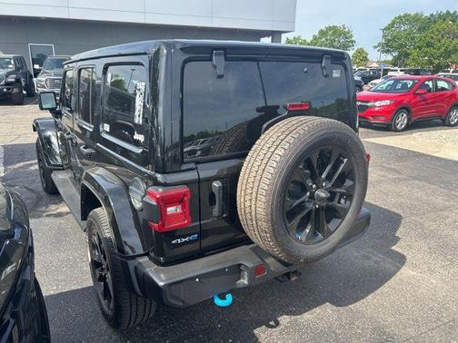 Black Clearcoat 2023 Jeep Wrangler 4xe Sahara