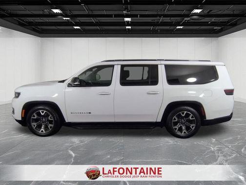 Bright White Clearcoat 2024 Jeep Wagoneer L Series III 4x4
