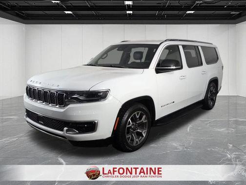 Bright White Clearcoat 2024 Jeep Wagoneer L Series III 4x4