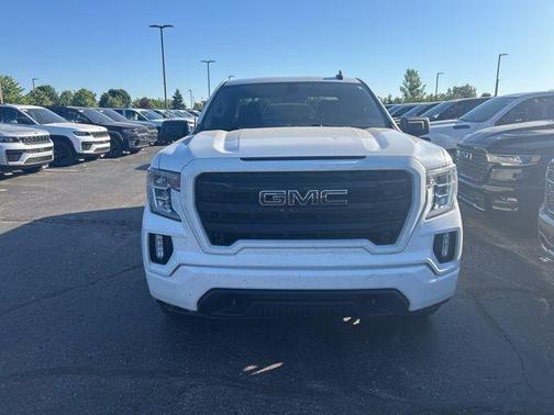 Summit White 2021 GMC Sierra 1500 Elevation