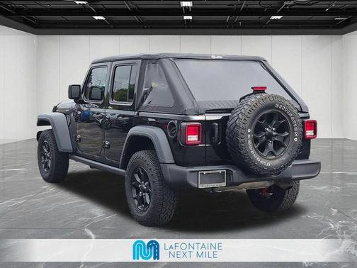 Black Clearcoat 2021 Jeep Wrangler Willys