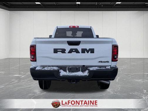 Bright White Clearcoat 2026 RAM 3500 Tradesman Crew Cab 4x4 8' Box