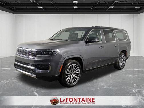 Baltic Gray Metallic Clearcoat 2024 Jeep Grand Wagoneer L Series III 4x4