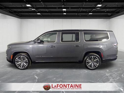 Baltic Gray Metallic Clearcoat 2024 Jeep Grand Wagoneer L Series III 4x4