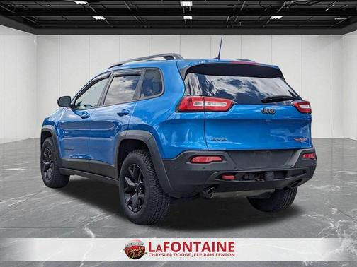 Blue Pearl 2017 Jeep Cherokee Trailhawk