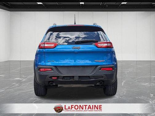 Blue Pearl 2017 Jeep Cherokee Trailhawk