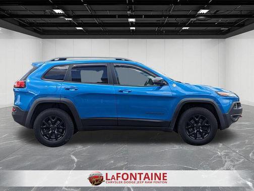 Blue Pearl 2017 Jeep Cherokee Trailhawk