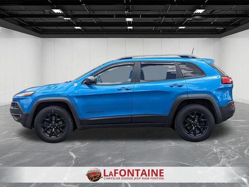 Blue Pearl 2017 Jeep Cherokee Trailhawk
