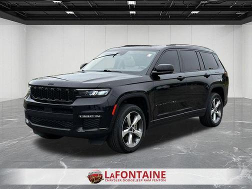 Diamond Black Crystal Pearlcoat 2021 Jeep Grand Cherokee L Limited