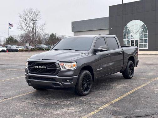 Granite Crystal Metallic Clearcoat 2022 RAM 1500 Big Horn/Lone Star