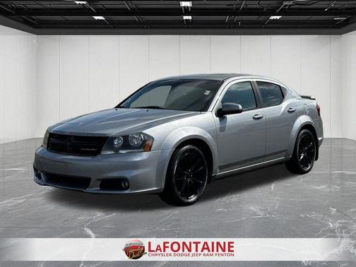 Billet Silver Metallic Clearcoat 2014 Dodge Avenger SXT