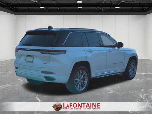 Bright White Clearcoat 2022 Jeep Grand Cherokee Summit