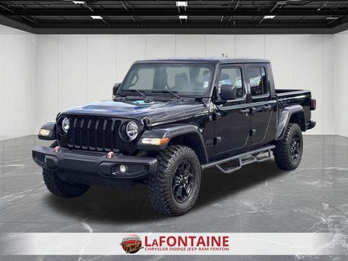 Black Clearcoat 2023 Jeep Gladiator Willys 4x4