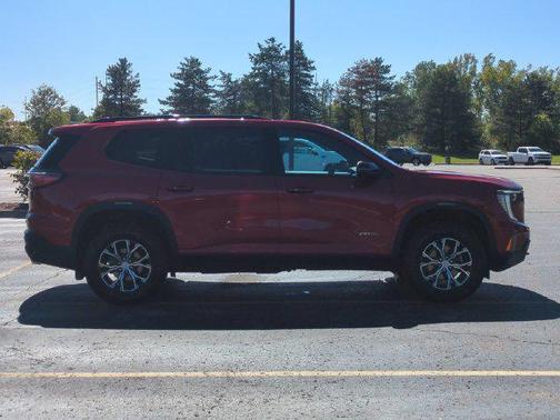Volcanic Red 2024 GMC Acadia AWD AT4