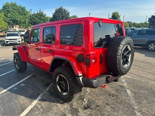 Red Clearcoat 2018 Jeep Wrangler Unlimited Rubicon