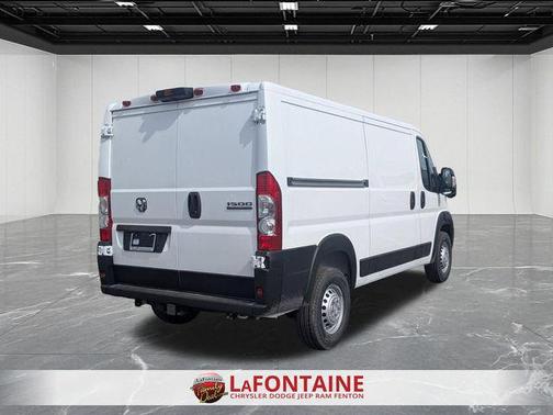 White 2026 RAM ProMaster 1500 Low Roof