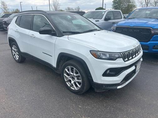 Bright White Clearcoat 2025 Jeep Compass Limited