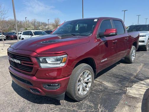 Red 2023 RAM 1500 Laramie
