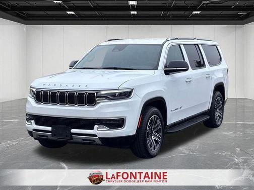 Bright White Clearcoat 2025 Jeep Wagoneer L Series II 4x4