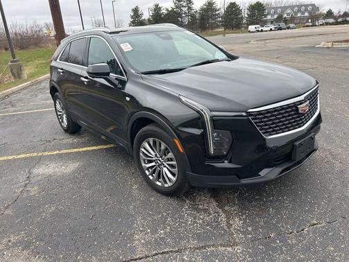 Black Metallic 2025 Cadillac XT4 Premium Luxury