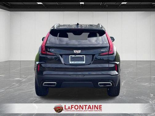 Black Metallic 2025 Cadillac XT4 Premium Luxury