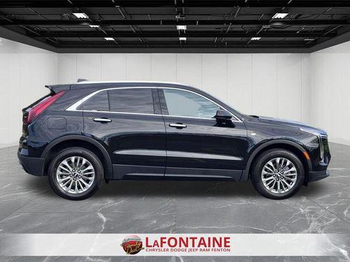 Black Metallic 2025 Cadillac XT4 Premium Luxury