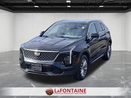 Black Metallic 2025 Cadillac XT4 Premium Luxury