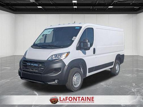 White 2026 RAM ProMaster 1500 Low Roof