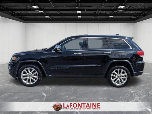 Diamond Black 2017 Jeep Grand Cherokee Limited