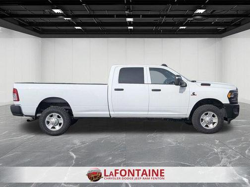Bright White Clearcoat 2024 RAM 3500 Tradesman Crew Cab 4x4 8' Box